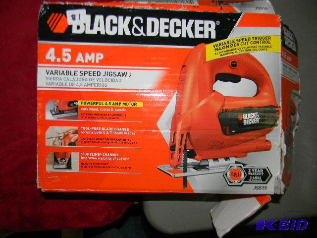 lot 81 image: Jig saw - 4.5amp in box...