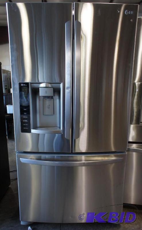 lot 1 image: New LG Refrigerator Model # (LFX25974ST) 24.7...