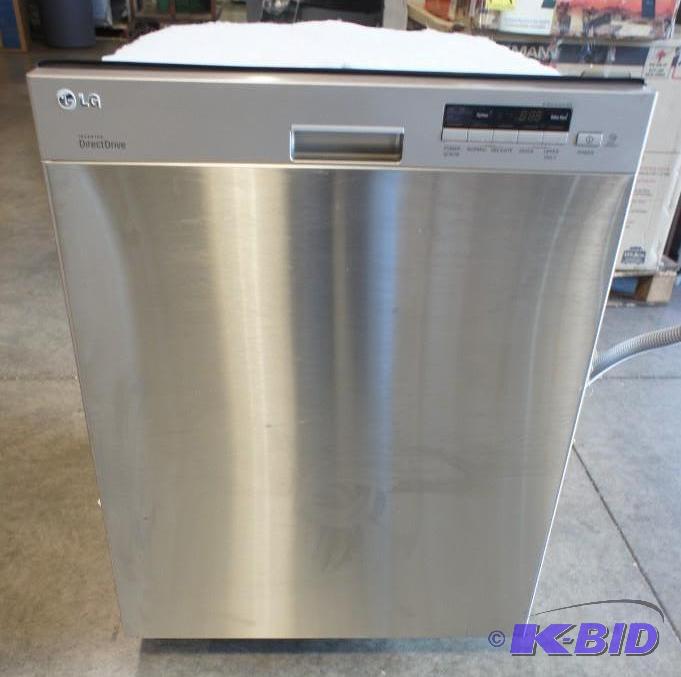 lot 12 image: LG Dishwasher (LDS5040ST) LG dishwasher - Sta...