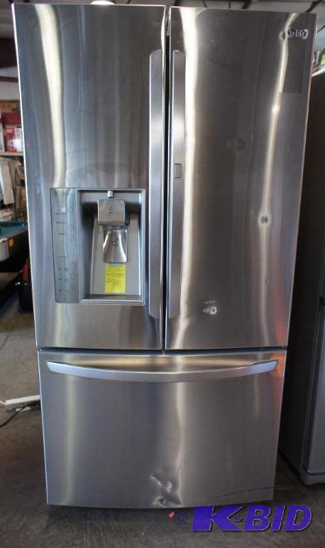lot 2 image: New LG Refrigerator (LFX31945ST) LG 30.5-cu. ...
