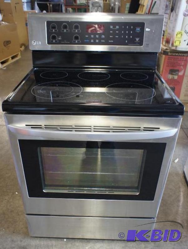 New LG Stove Model #(LRE3083ST) LG 6.3 Cu. Ft... | LG Appliances | K-BID