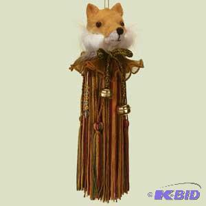 9 Foxhead Tassel Ornament