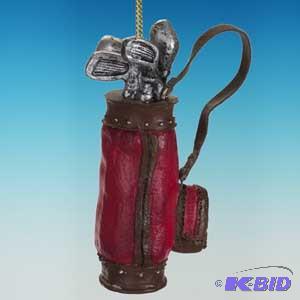 3 Golf Bag Ornament