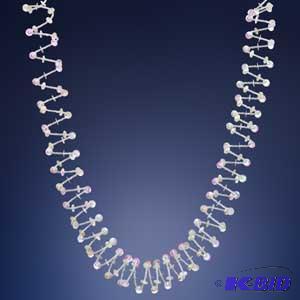 19 Coiled Garland White