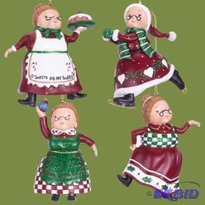 4 Grandma Ornament x4