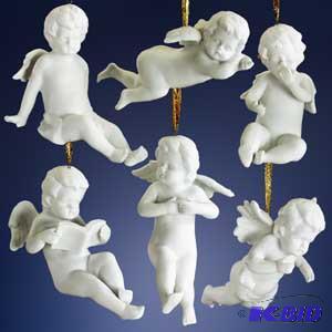 5-6 Jubilee Cherubs Ornament x6