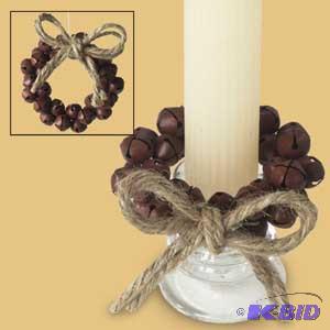3 Rust Bell Whreath Ornament 1 CR