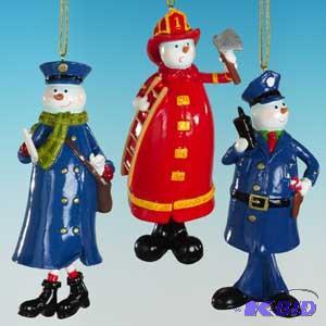 5 Professional Snomn Ornament x3