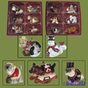1.5 Cat and Dog Ornament x2 Box-6