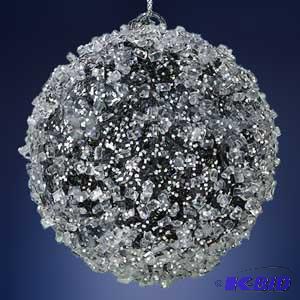 3 Noir Silver Icy Ball