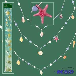 9 ShellBead Garland