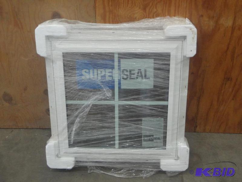 lot 17 image: Unused Super Seal 23.5&quotx23.5" White...