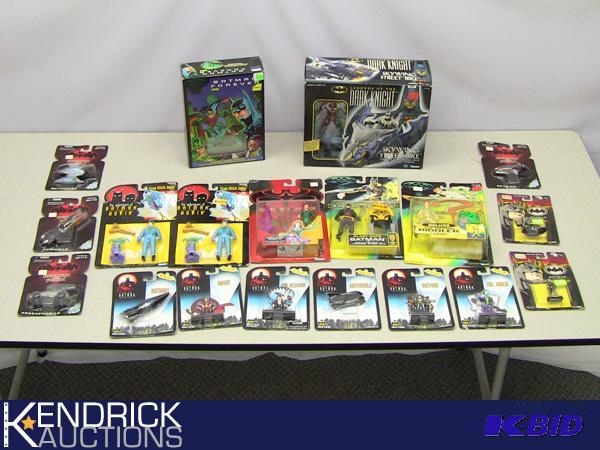lot 1 image: 19 New in the BoxPackage Batman Toys, and Action Figures