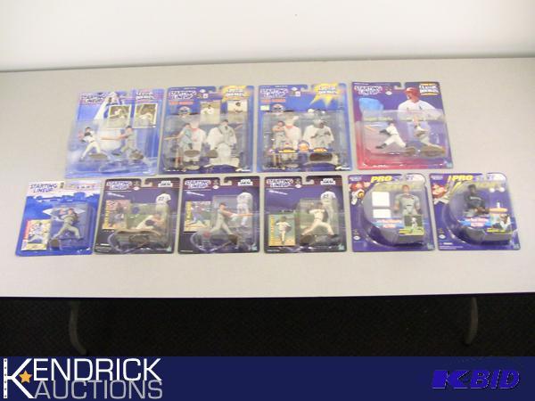 lot 39 image: 10 New in the Package Starting Lineup MLB Action Figures