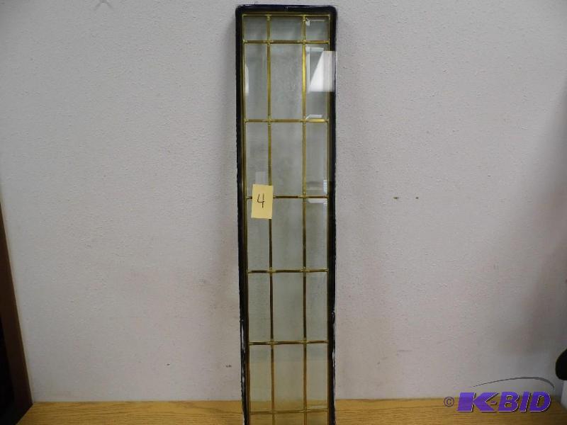 Leaded Glass Door Insert