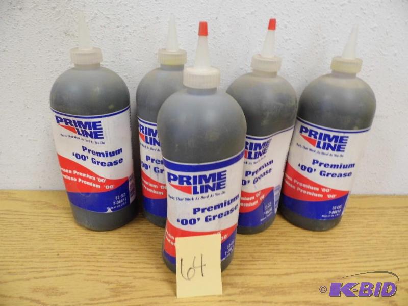 5 32oz Prime Line Premium '00' Grease July 7 Consignment KBID