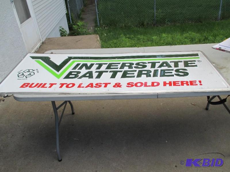 Interstate Battery Sign