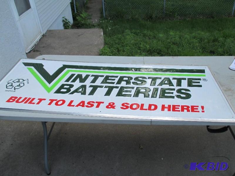 Interstate Battery Sign