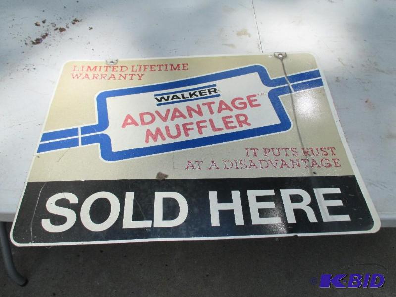 Walker Metal Sign
