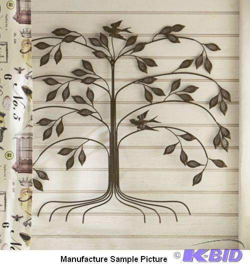 Family Tree Wall Sculpture -&nbspMetal and w...
