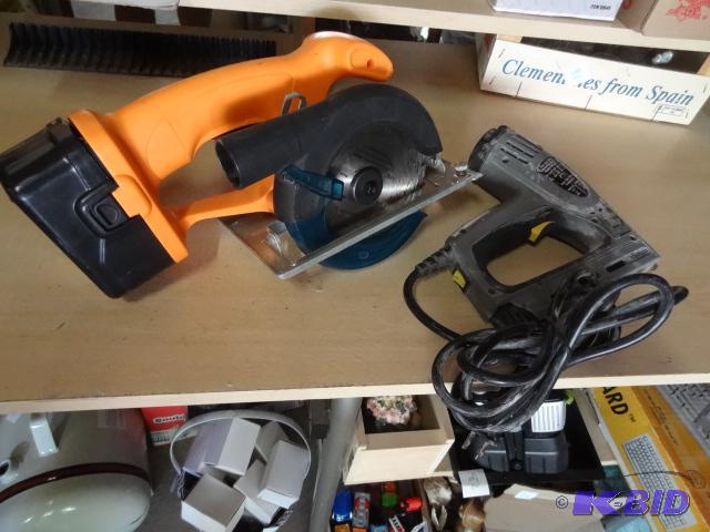 lot 102 image: Chicago 18 Volt Circular Saw. No Charger. Sta...
