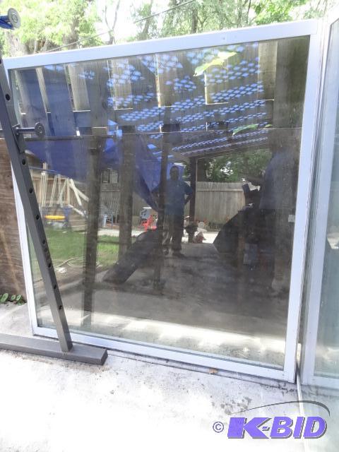 lot 142 image: Vinyl Window 64 x 65...