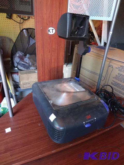 lot 22 image: 3M Overhead Projector. Needs Bulb...