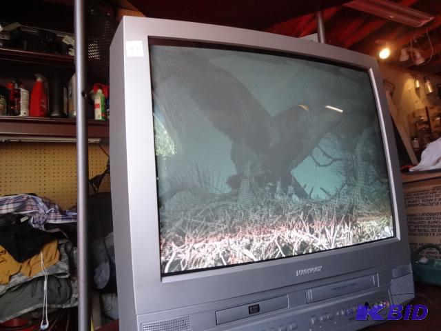 lot 49 image: Magnavox CT270MW8 27" TV with DVD and VH...