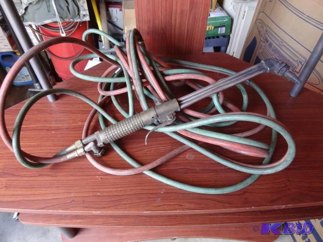 lot 5 image: Cutting Torch with Propane Tip...
