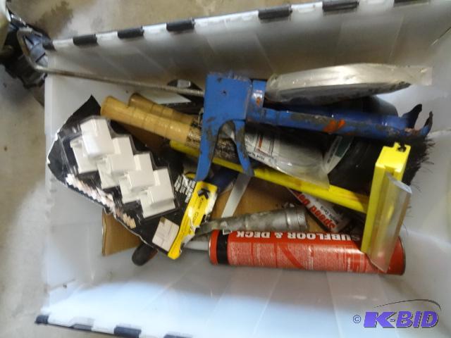 lot 99 image: Bin of Misc. Tools...