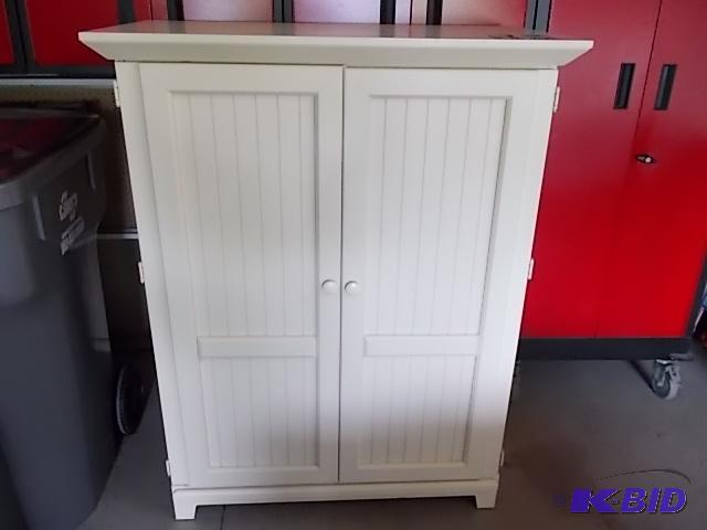 Computer Cabinet- (Approximately 5 ft Tall)...