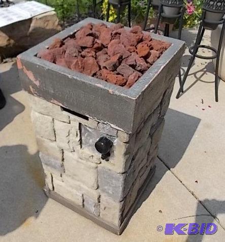 Propane Fire Pit With Tank...