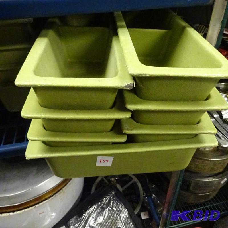 lot 139 image: Bugambilia containers for salad bars....