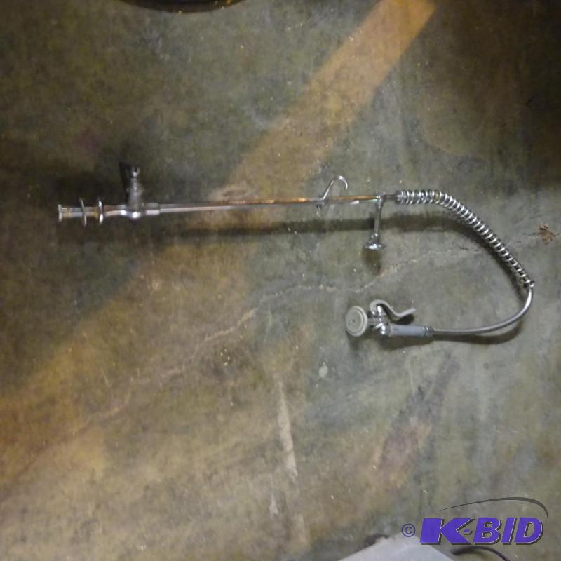 lot 14 image: Commercial hand sprayer for dishes...