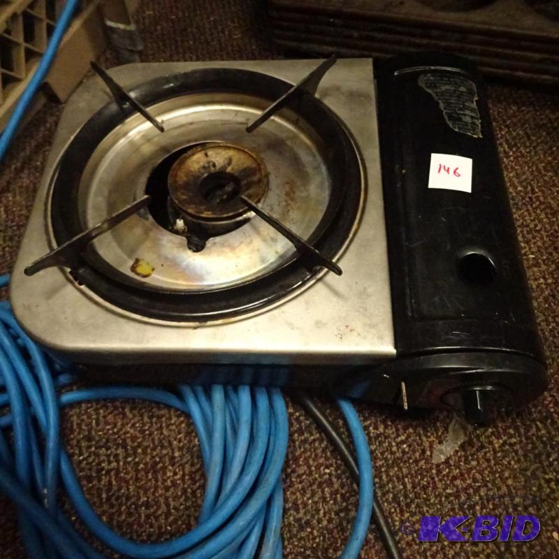 lot 146 image: Bottle gas burner....