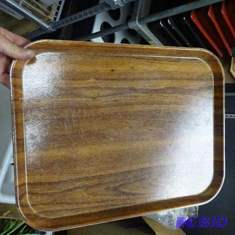 lot 155 image: Cambro rectangular trays. Qty 47...
