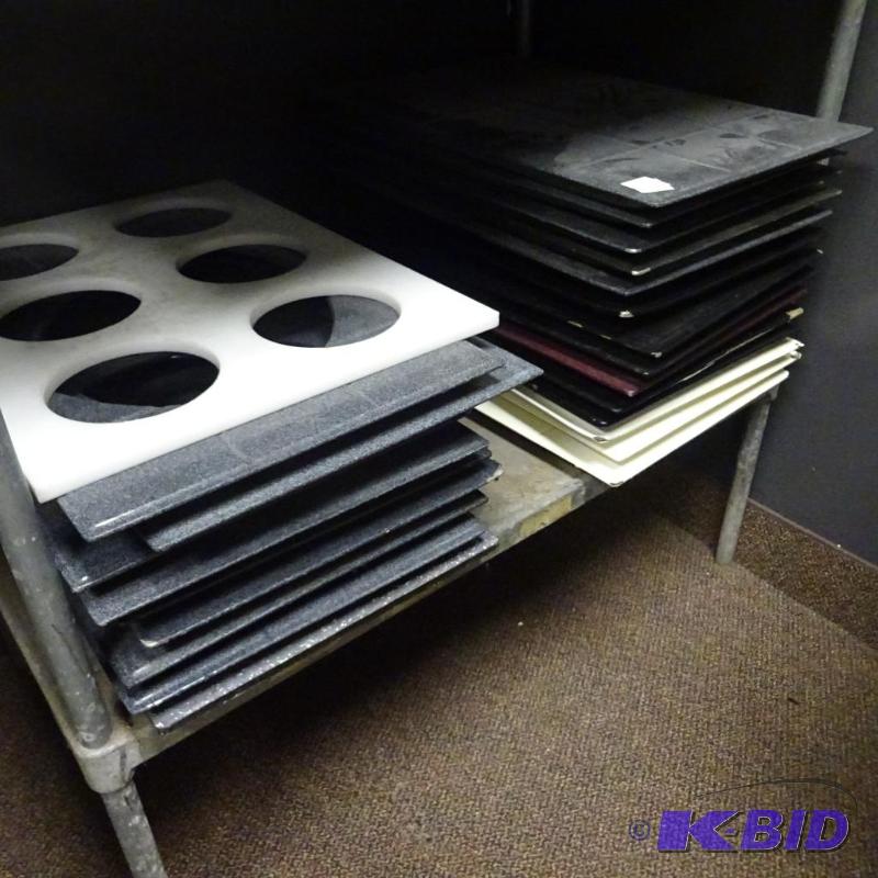 lot 169 image: Cast aluminum covers mostly designed for a bu...