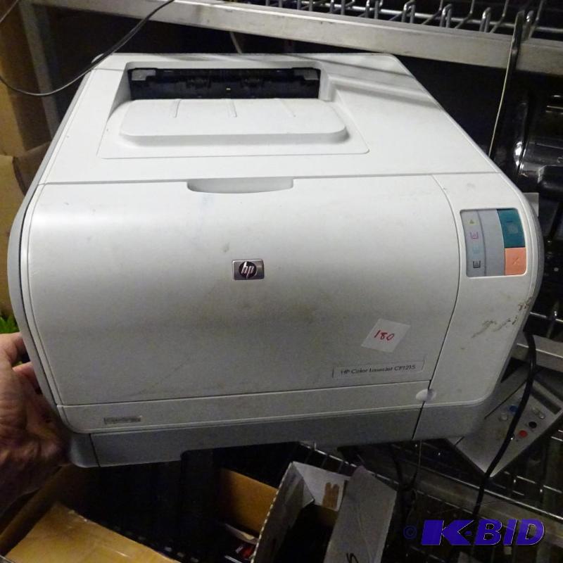 lot 180 image: HP color lasr jet CP1215...