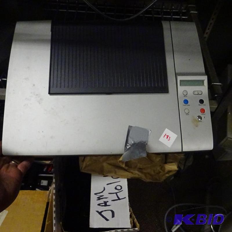 lot 183 image: Dell photo all in one printer. 922. Comes wit...