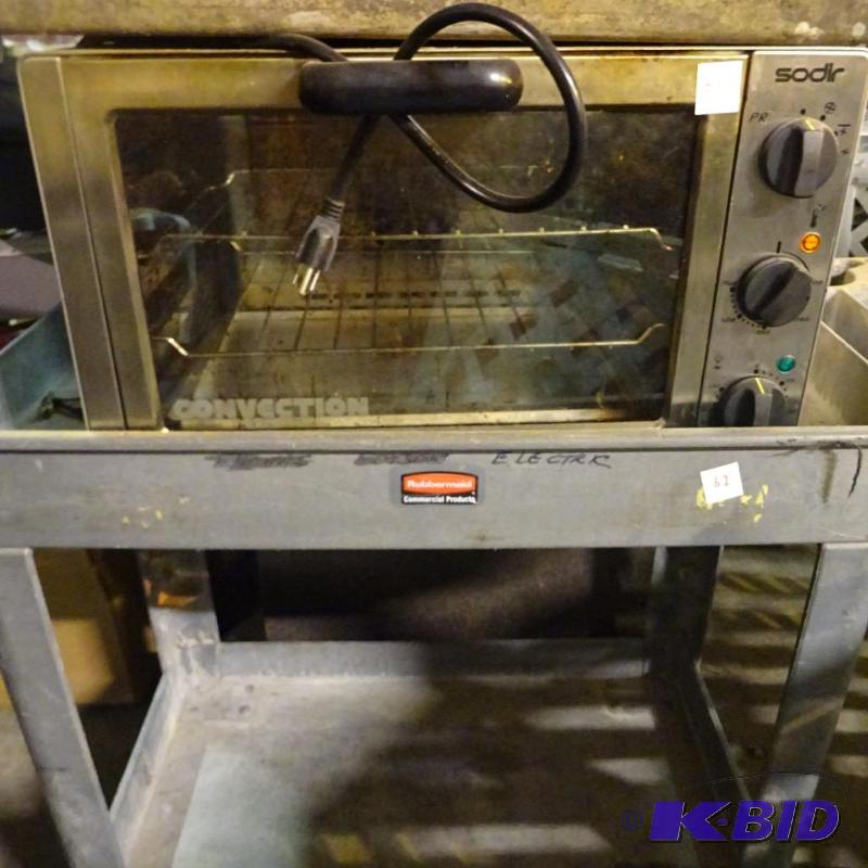 lot 63 image: Sodir convection oven. 110 volt. FC331...