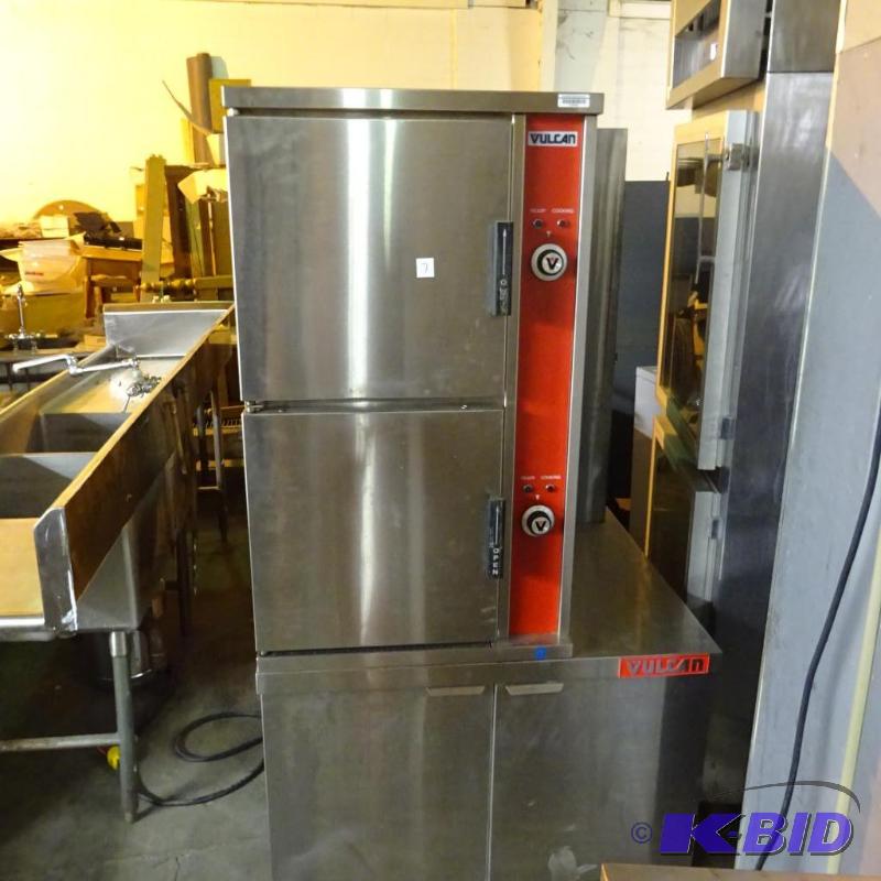 lot 7 image: Vulcan model VSX3665 steam oven. 120 volt. 1 ...