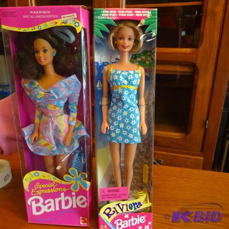 lot 100 image: Special expressions and riviera barbie...