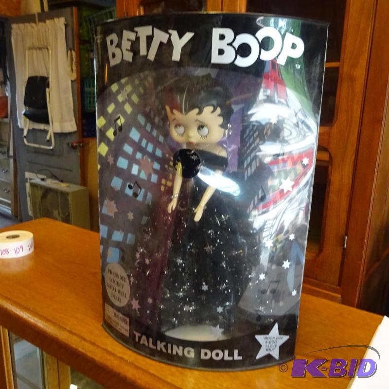 lot 107 image: Talking Doll Betty Boop Doll...