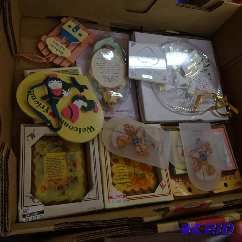 lot 244 image: misc. wall hangings...