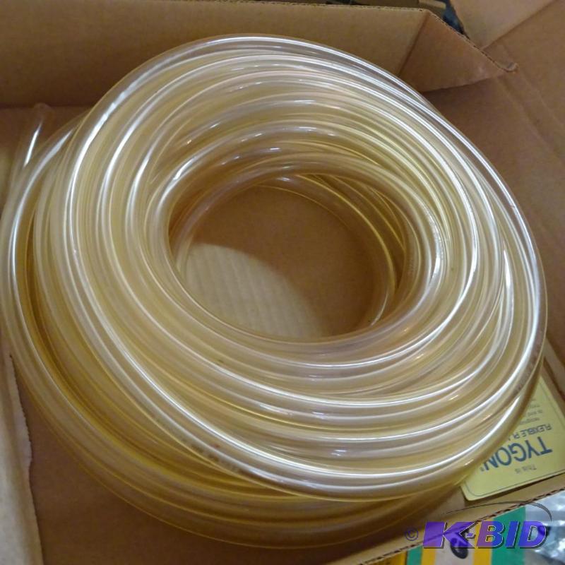lot 249 image: tygon flexible plastic tubing. 516 ID 12 OD...