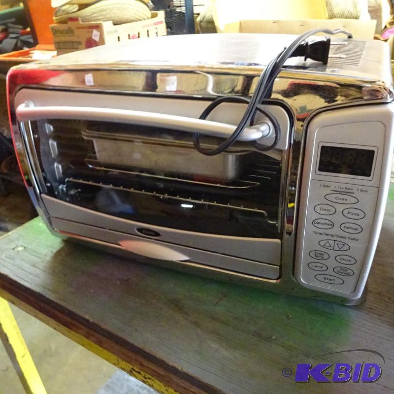 lot 260 image: oster 6 slice toaster oven...