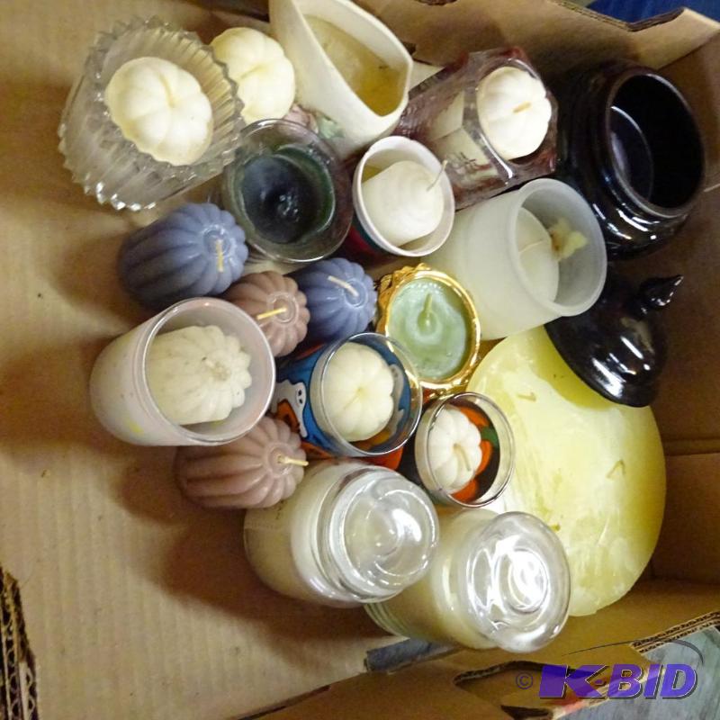 lot 288 image: misc candels...