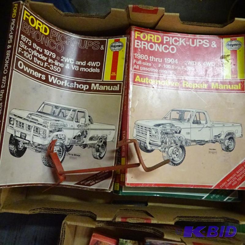 lot 310 image: 5 automatic repair manual...