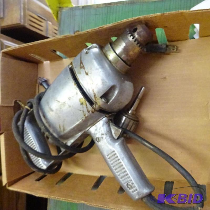 lot 326 image: ram 12 heavy duty drill. Works...