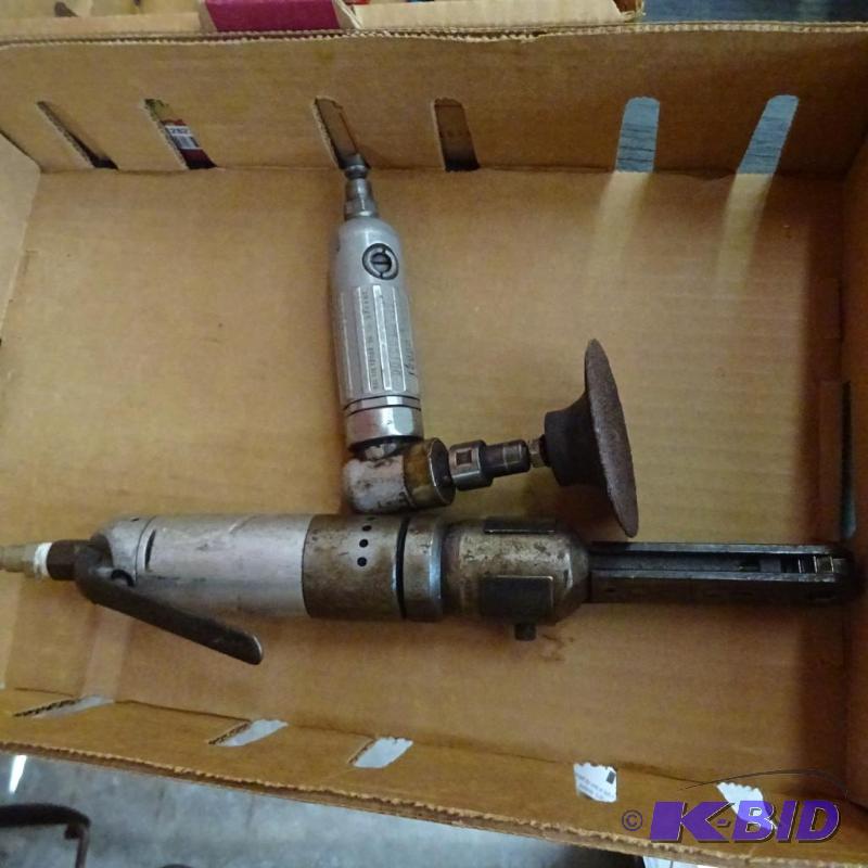 lot 330 image: air grinder, air ratchet...